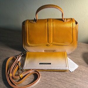 Brahmin Ingrid Canary Por Dol Sol & Ady wallet